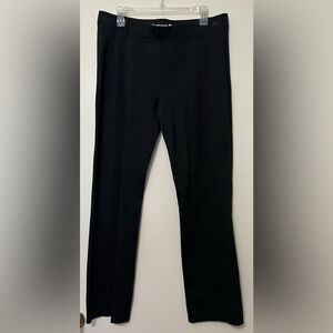 Betabrand Dress Pant Yoga Pants in Charcoal, Size XL - Straight Leg Stretch Work